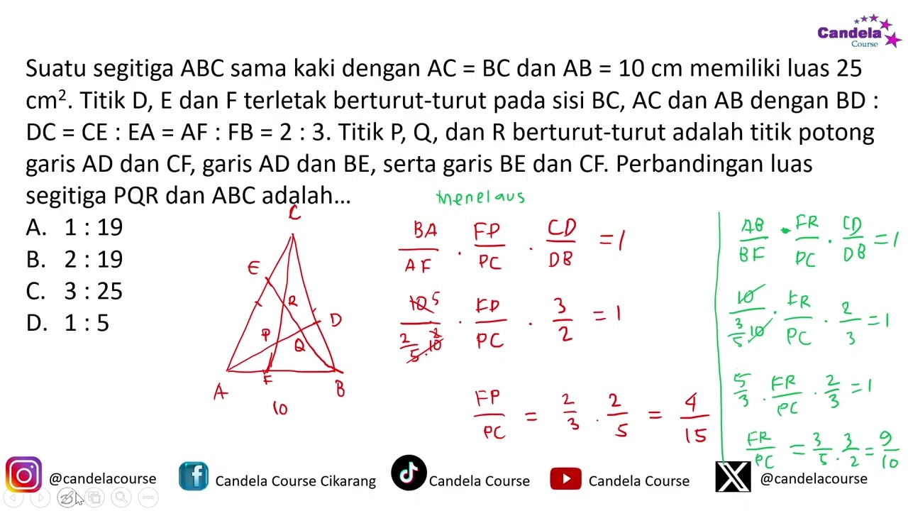 PEMBAHASAN SOAL OSN K Matematika SMP 2025 #18