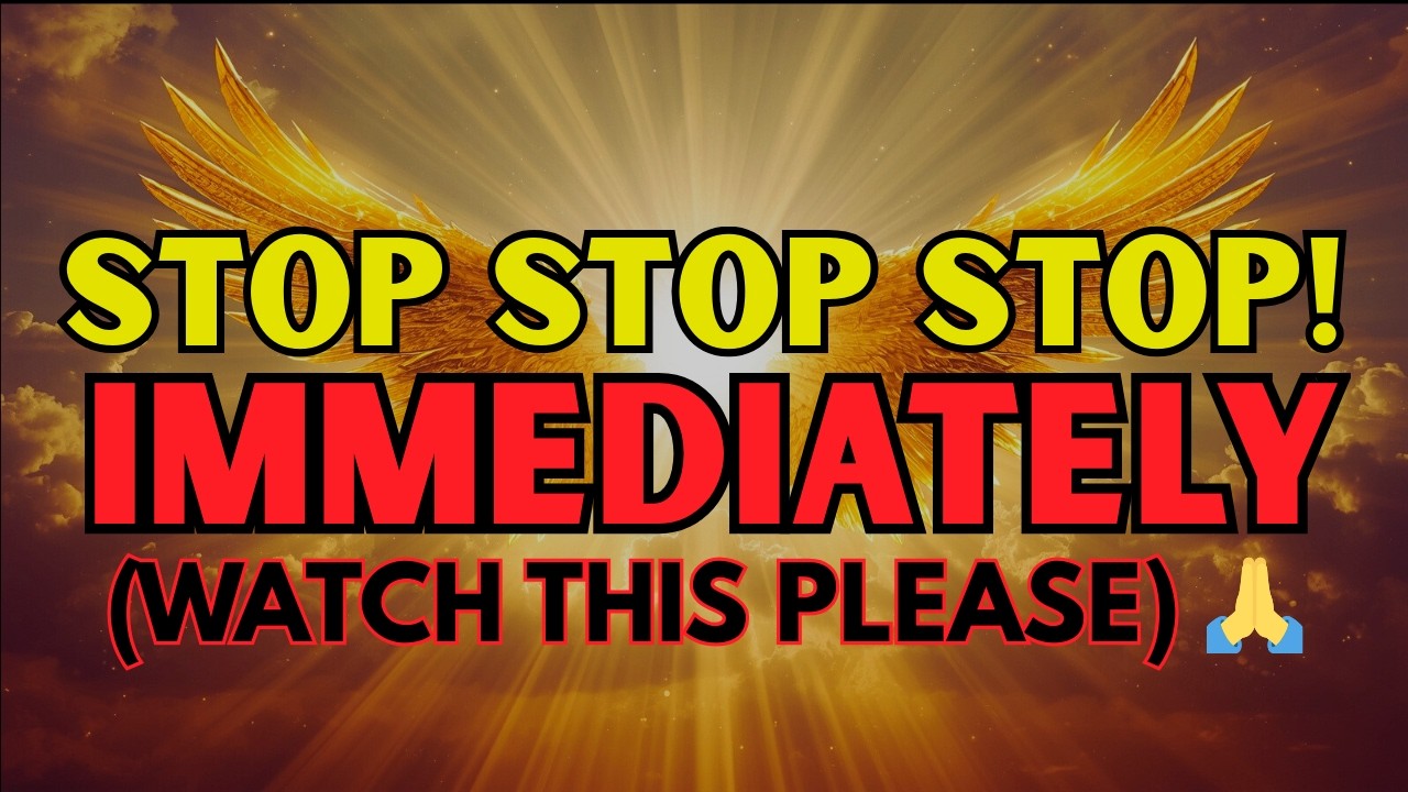 🔴 Chosen One Stop. Stop. Stop. Open immediately. You will lose God's hand if you skip this🚨⚠️