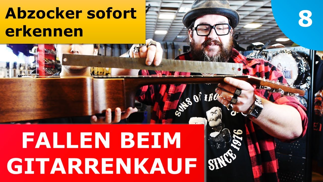 Gitarre gebraucht und online kaufen - Die schlimmsten Fallen  - Worauf achten? - Klartext Gitarre