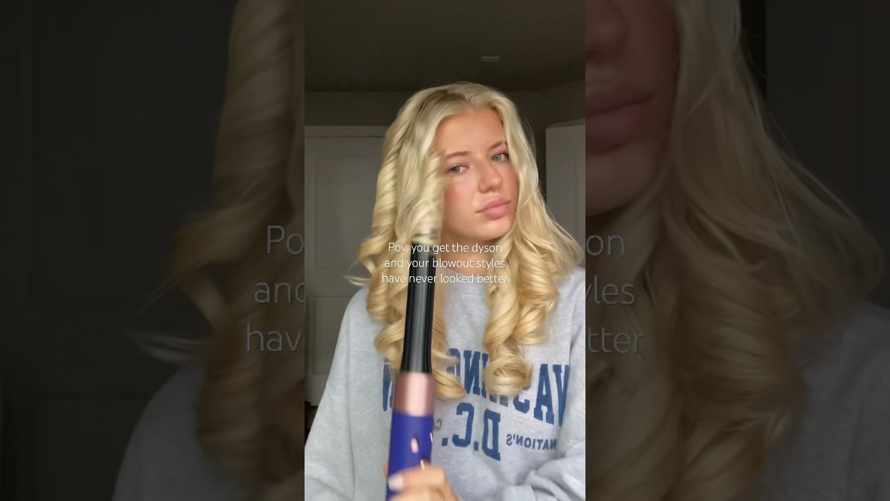 DYSON AIRWRAP #blowout #dysonairwrap #hairtutorial