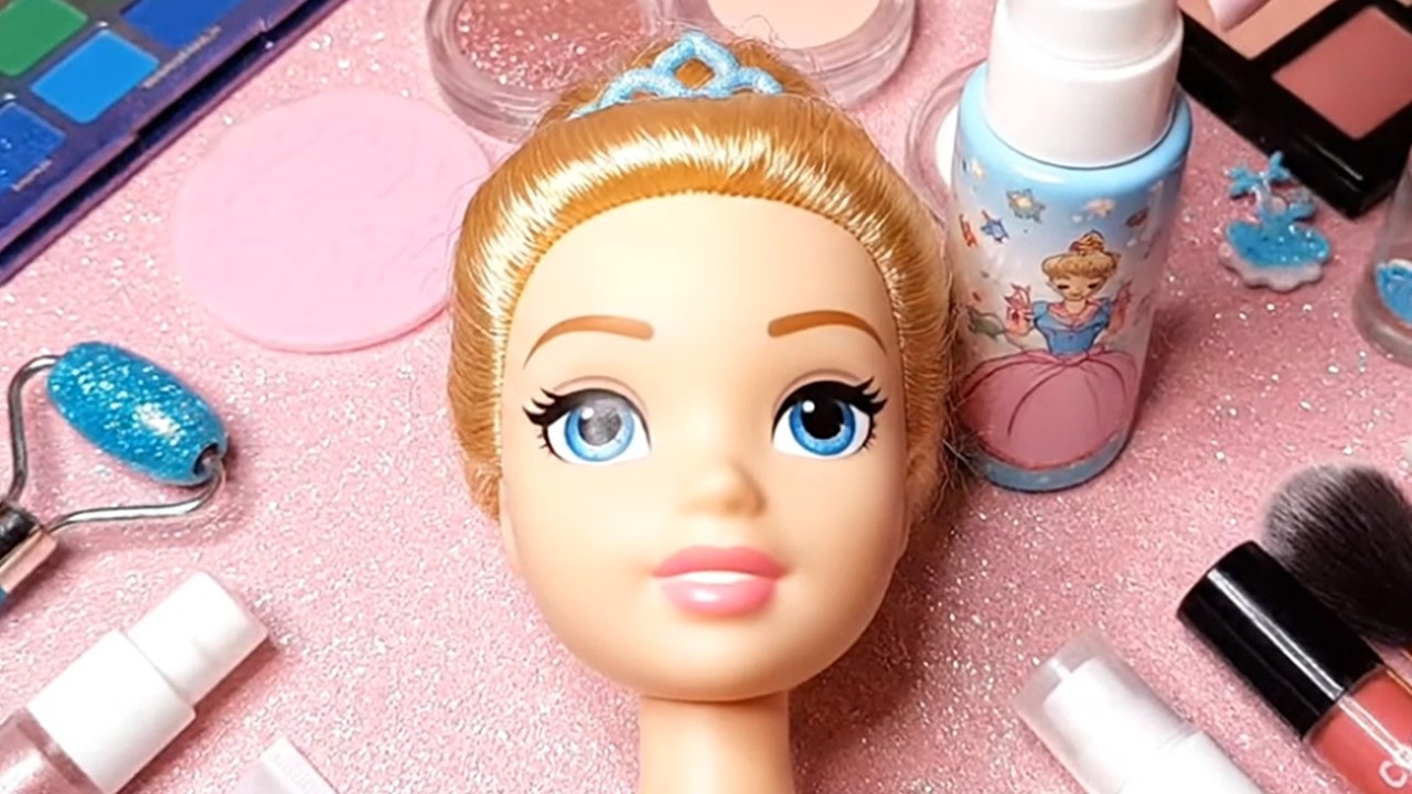 💄 Magical Cinderella Makeup Repair ASMR | Satisfying BeautyTransformation