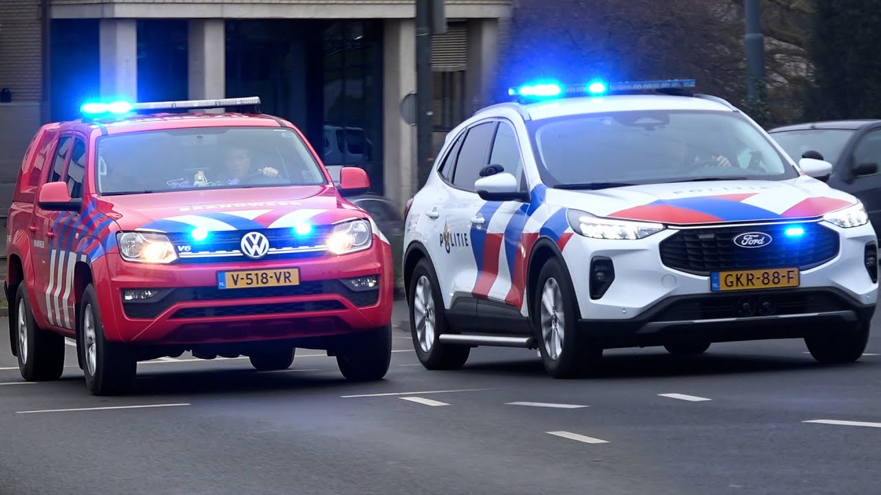 [Primeur] [Rijopleidings] Hulpdiensten met spoed in Arnhem | Brandweer, Ambulances & Politie