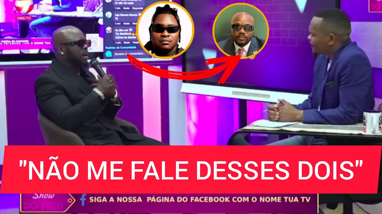 MR BOW detona geral em direto no SHOW DO FRED e faz Revelações
