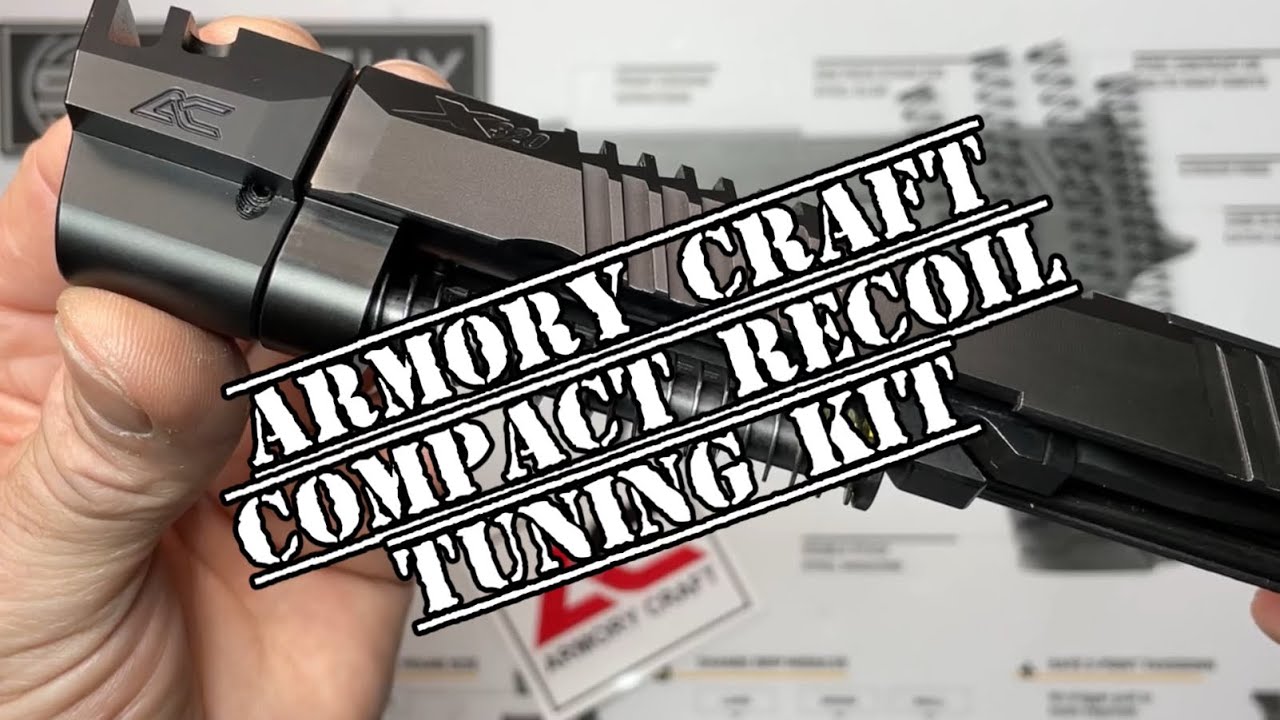 Armory Craft SIG Sauer P320 COMPACT recoil tuning kit installation procedure