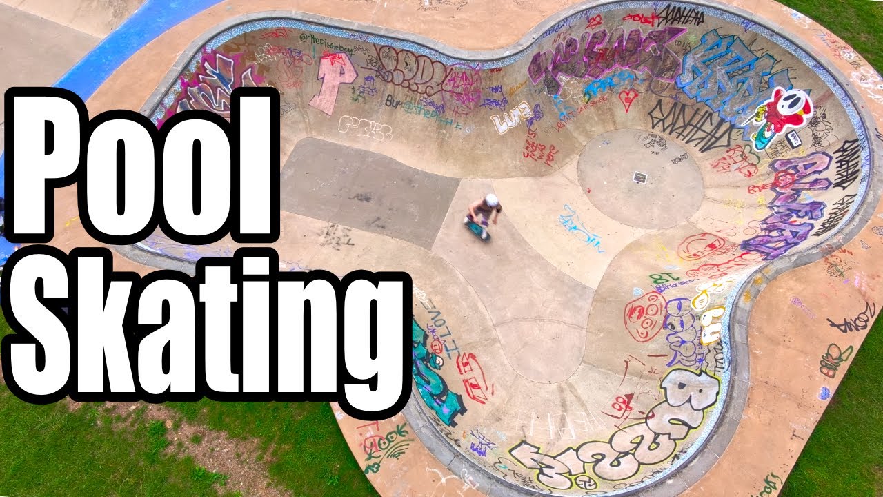 Over 40 Skateboarder’s Crystal Palace Pool Session: Group Shred Despite Injury!