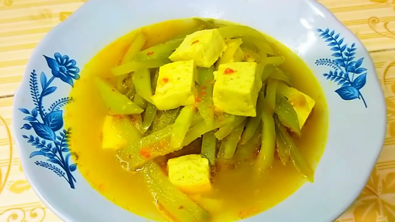 Sayur labu Siam campur tahu petai tanpa santan ala Dapurmisakey @ misakey2025