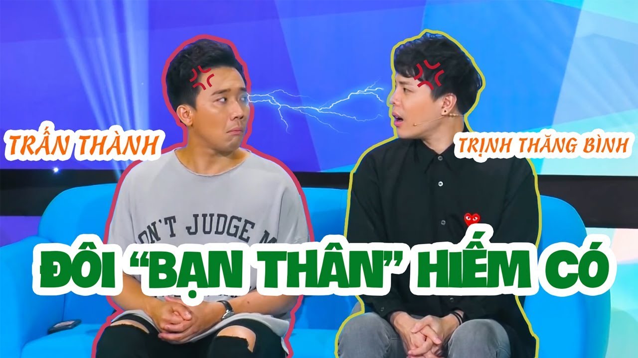 Đôi bạn hề hước của năm Trấn Thành, Trịnh Thăng Bình và những pha dìm nhau cực mặn