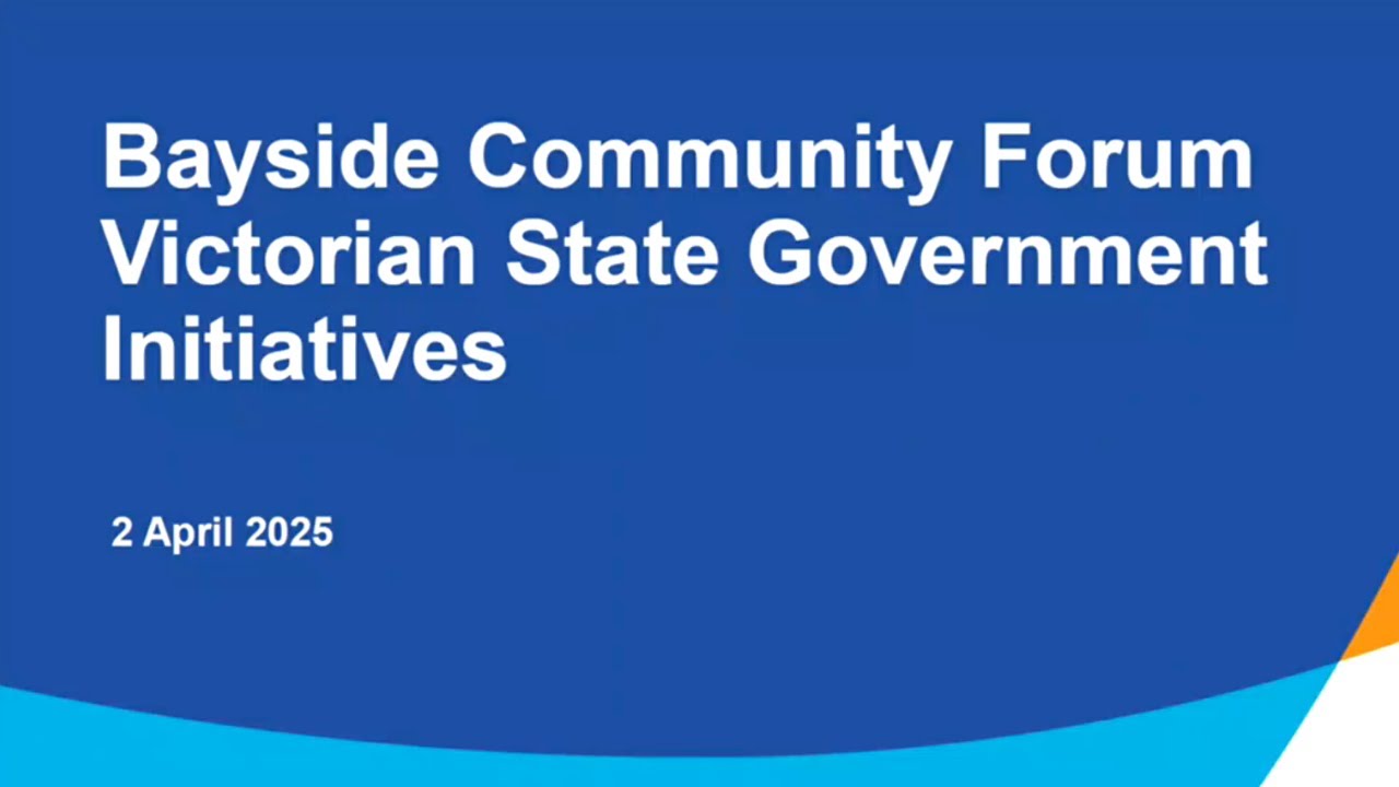Bayside Community Forum on Victorian Government Planning Reforms #2