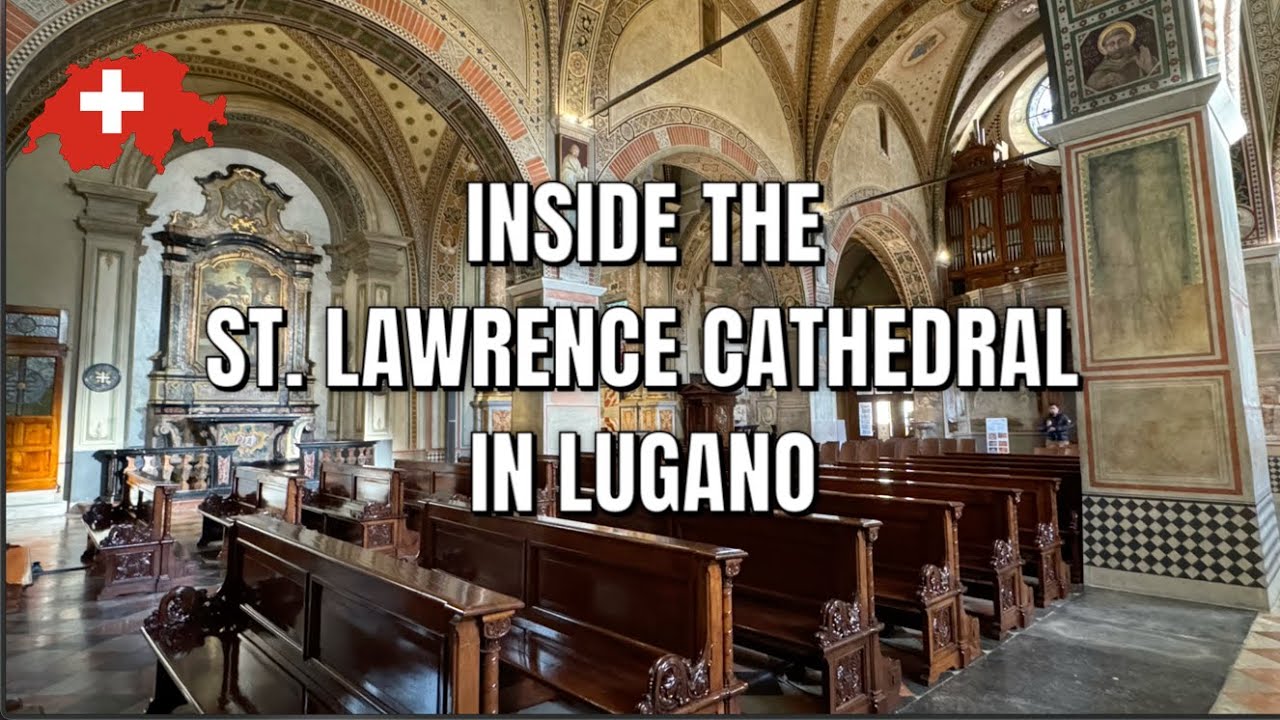 ⛪︎  St. Lawrence Cathedral in Lugano, Switzerland 🇨🇭