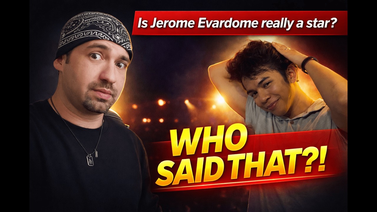 Jerome Evardome, Some People Don’t Understand Why He’s a Star.