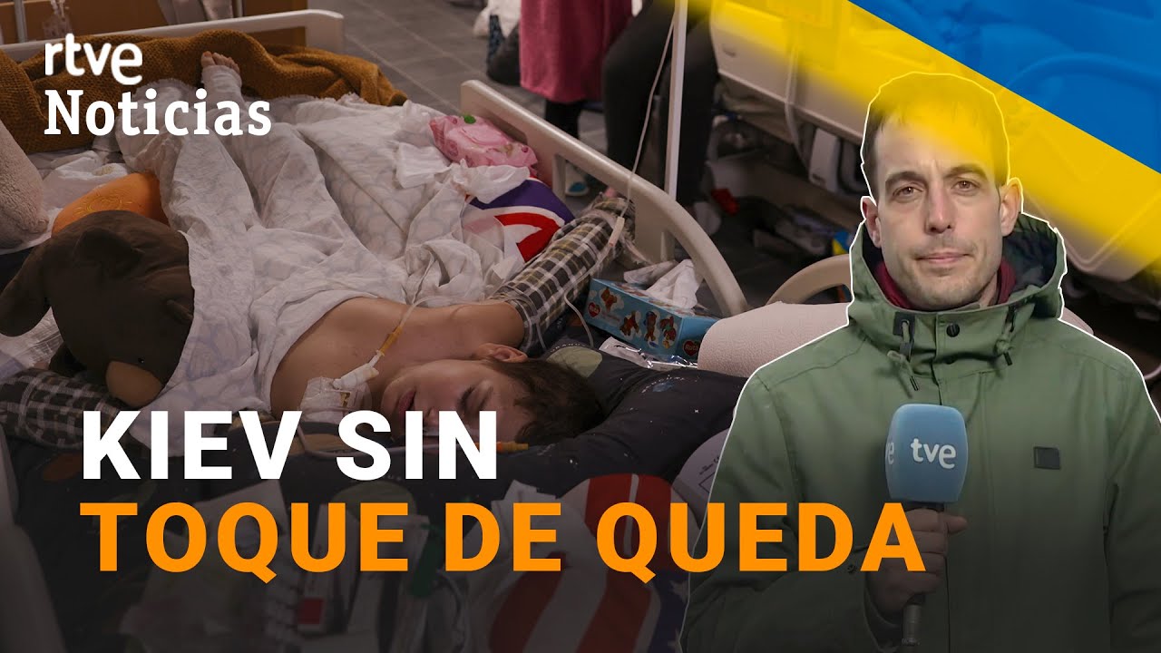 El HOSPITAL INFANTIL de KIEV traslada 200 NIÑOS a un BÚNKER para PROTEGERLOS de BOMBARDEOS | RTVE
