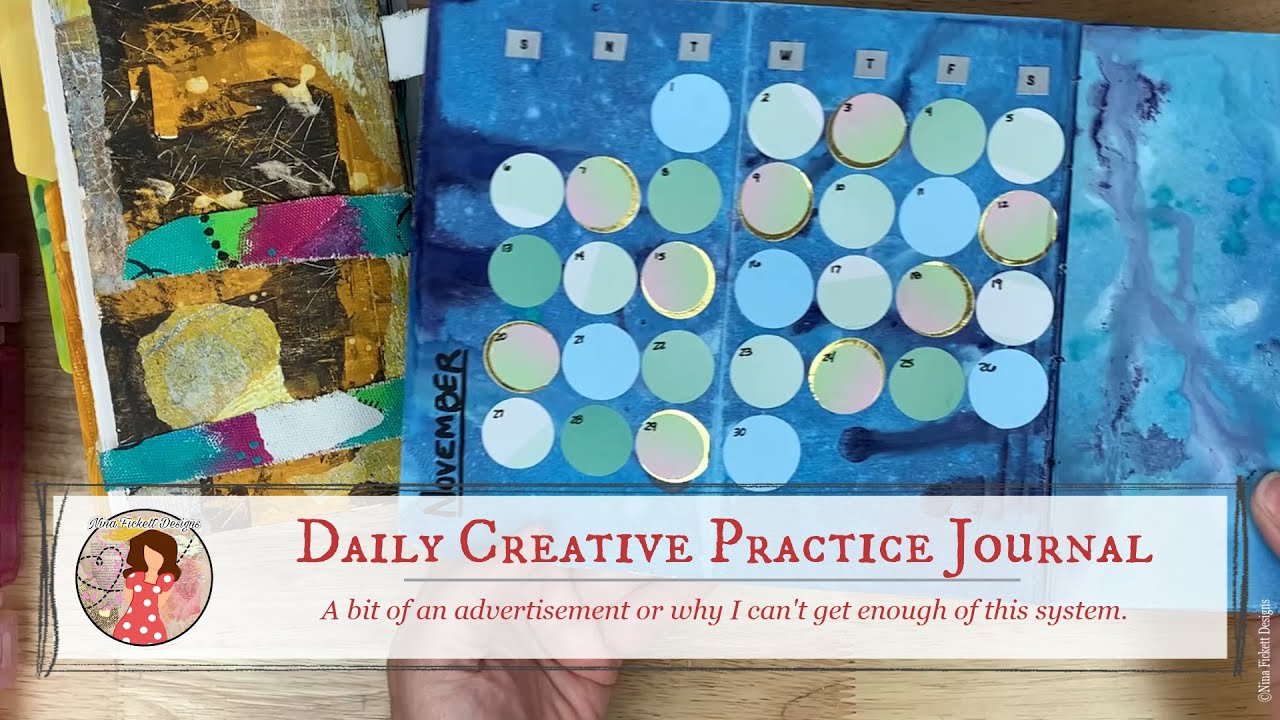 How I use my Daily Creative Practice Journal Inserts