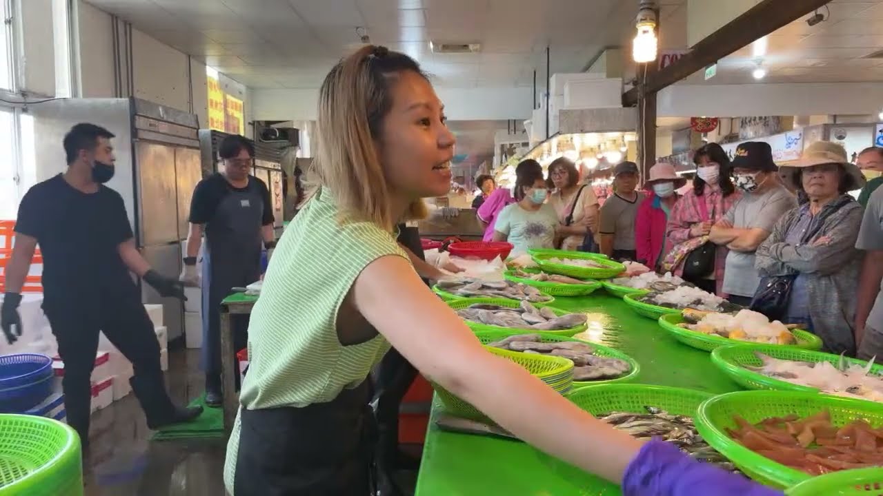 5/18桃園永安蘋果妹。海鮮叫賣直播。
