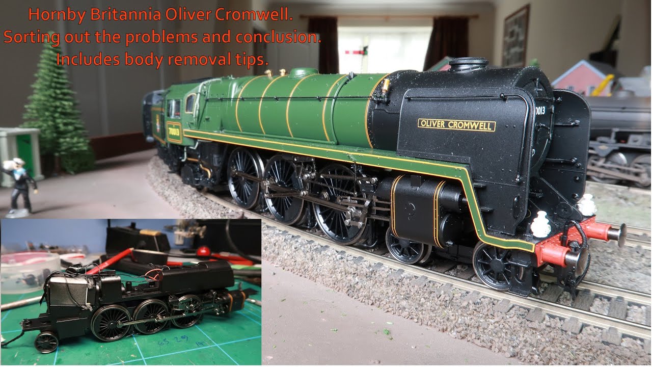 Hornby Britannia Sorting out the problems and conclusion. Includes body removal tips.