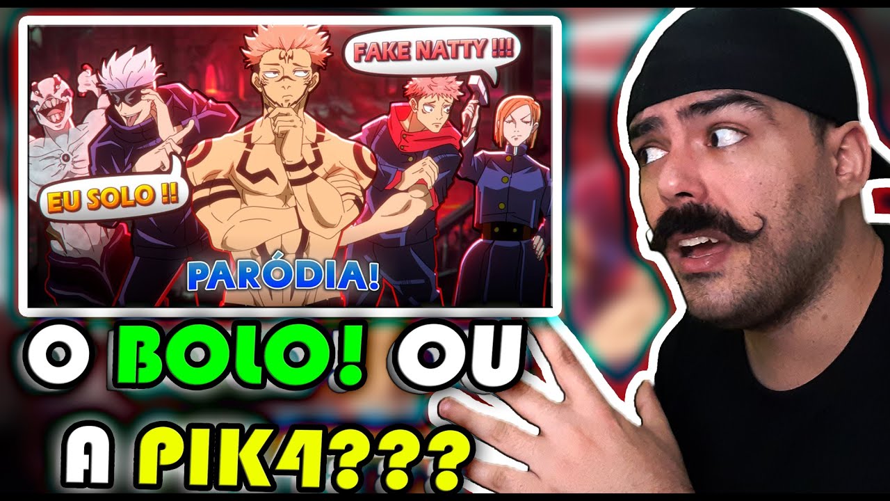 REACT - ITADORI FAZ AMOR COM SUCO? SUKUNA NÃO DECIDE SE SENTA NO BOLO OU... [PARÓDIA JUJUTSU]