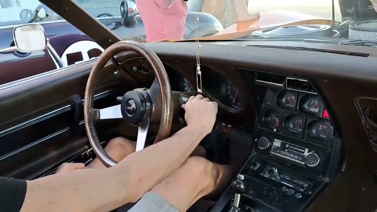1977 Chevy Corvette (Hard Starting Cranky Flooded Cold Start)