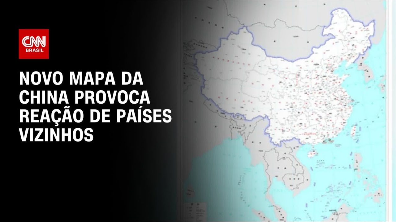 Novo mapa da China provoca rea&ccedil;&atilde;o de pa&iacute;ses vizinhos | CNN PRIME TIME