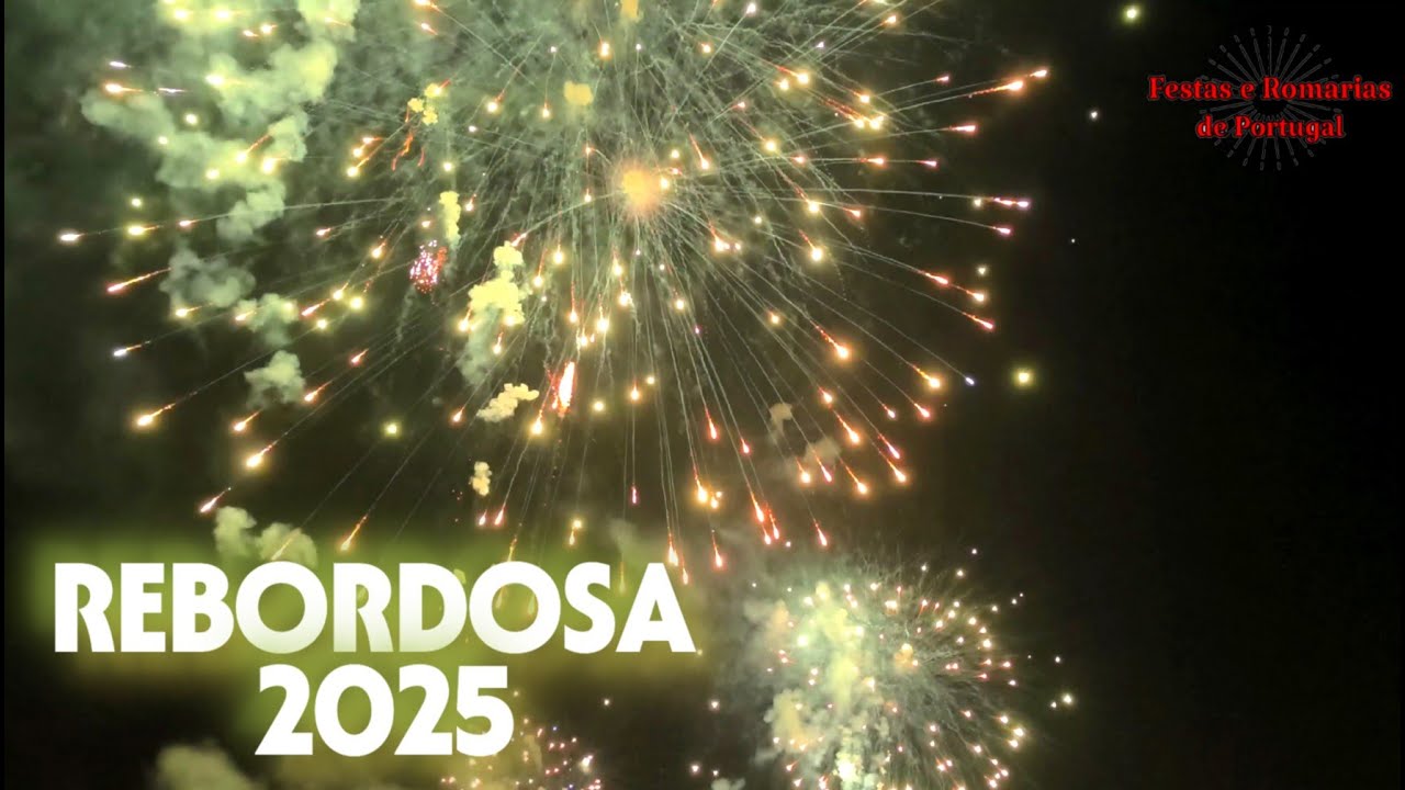Rebordosa 2025 | Fogo de Artificio | 4K