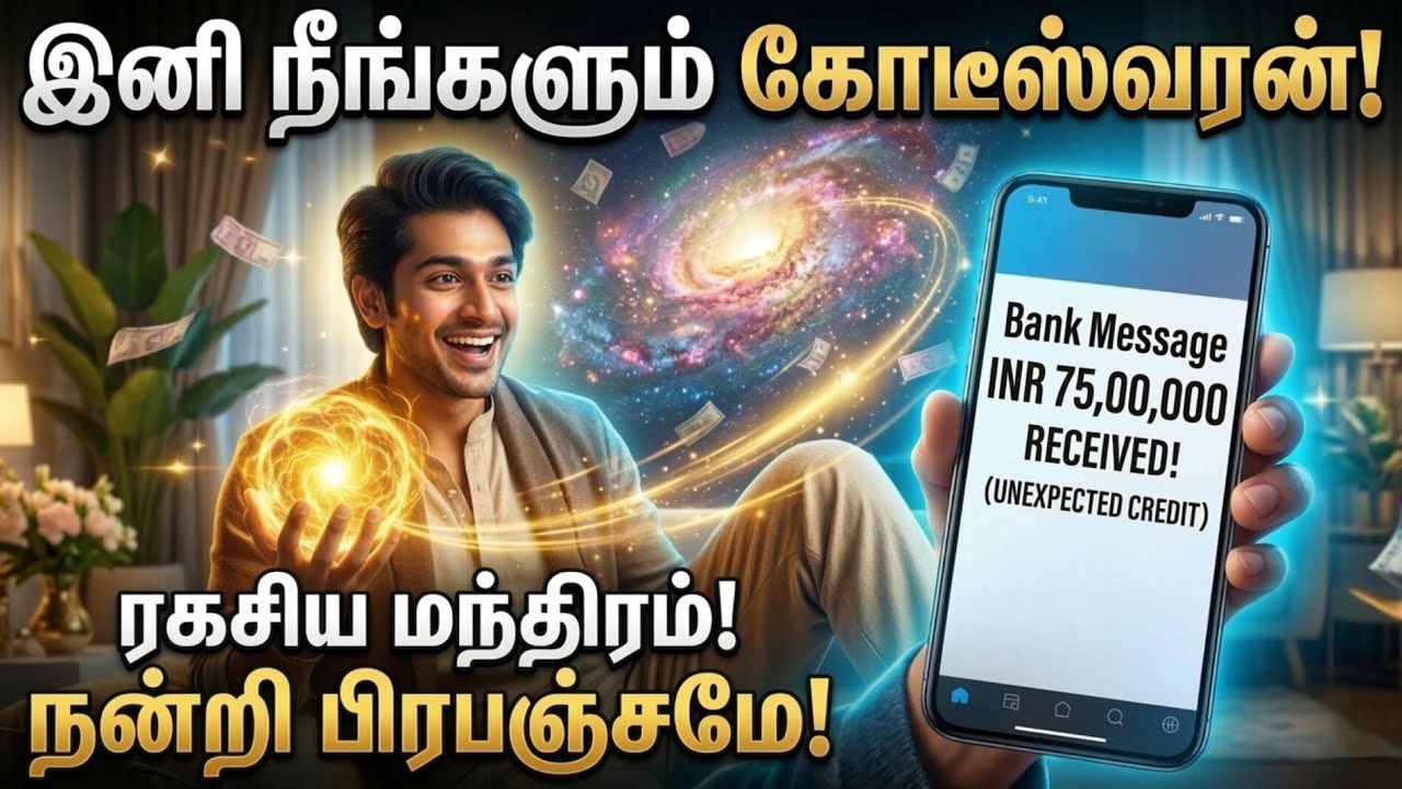 ✅😳Unexpected Money Entry Affirmation 💸 | இப்படி Cash வரும்னு நினைச்சியா?💸💯