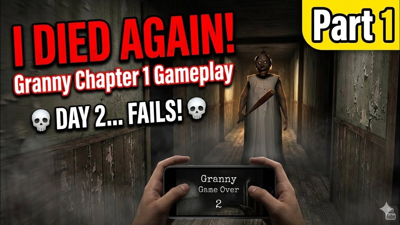 My First Time Playing Granny! | Can I Escape the House? (Part 1)
