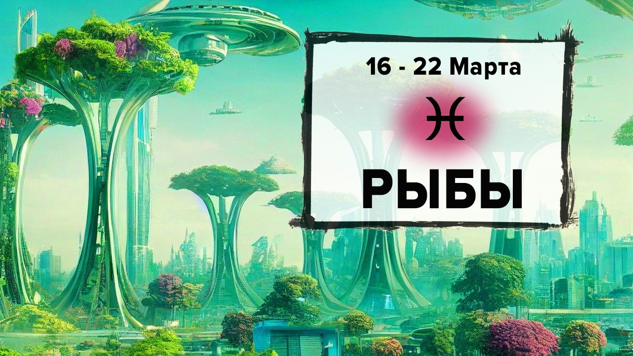 РЫБЫ ♓ 16 - 22 Марта 2026 | Расклад таро на неделю для знака Зодиака Рыбы