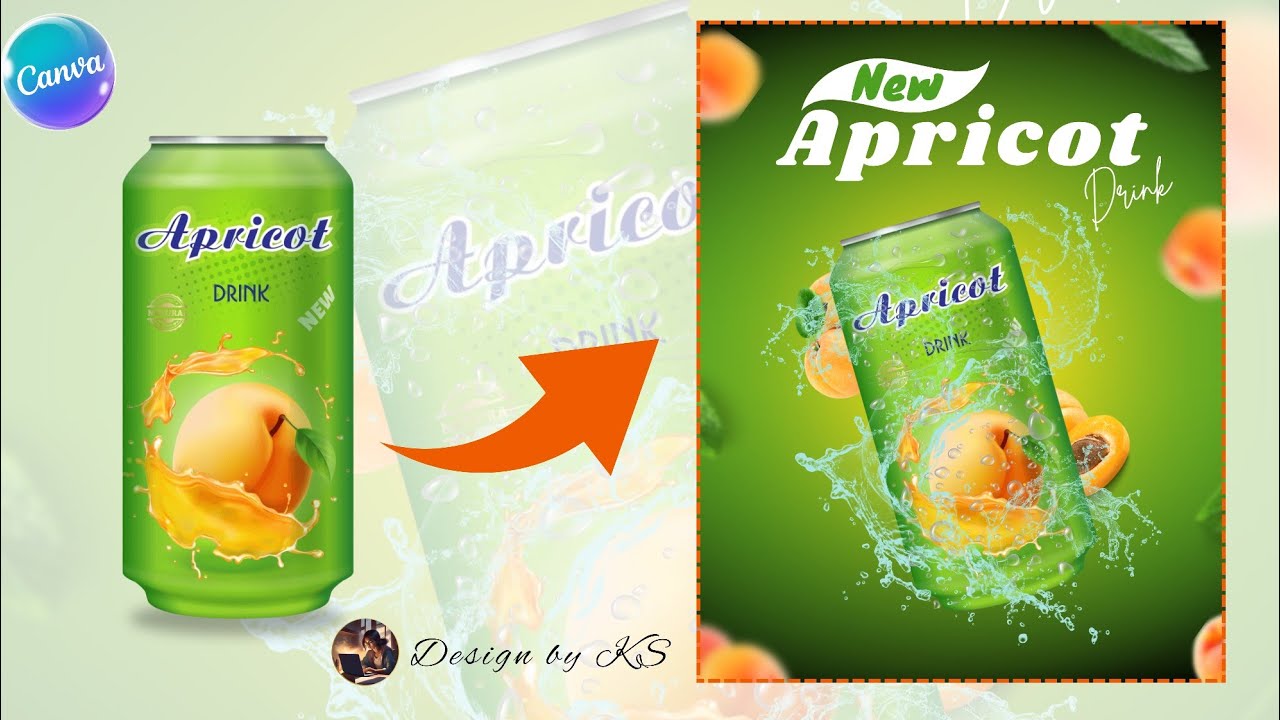 Product Manipulation Ads Design Tutorial in Canva | Canva Tutorial Advertising Design