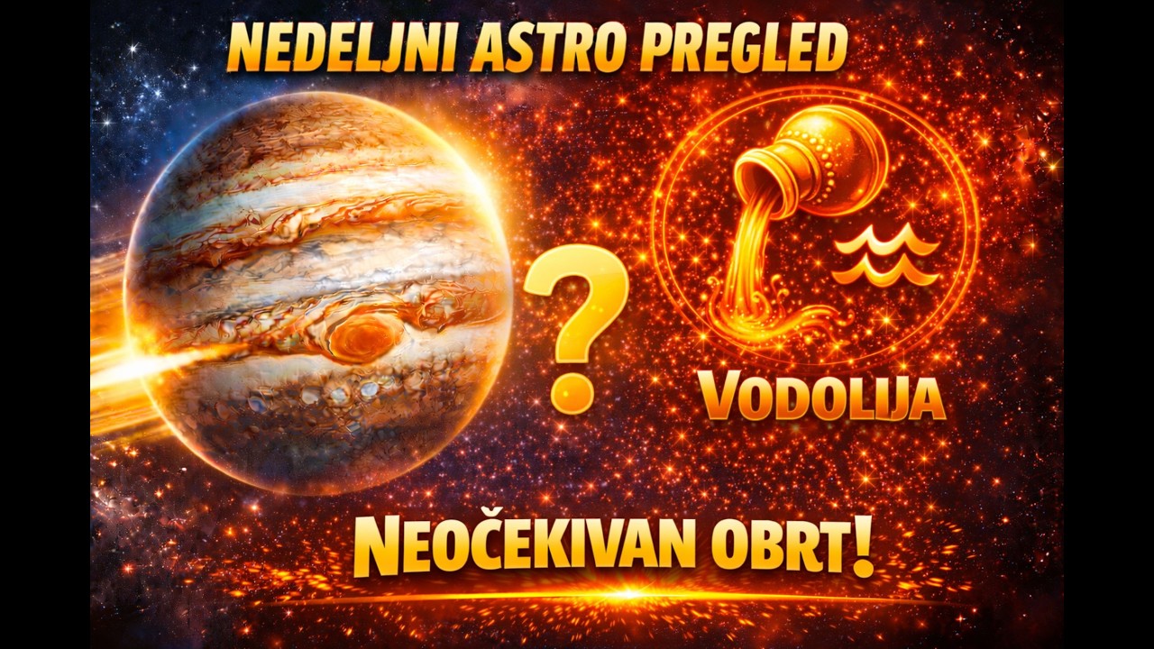 ♒ VODOLIJA NEDELJNI PREGLED | 9–15.  mart 2026. | Promene, odluke i neočekivani obrti