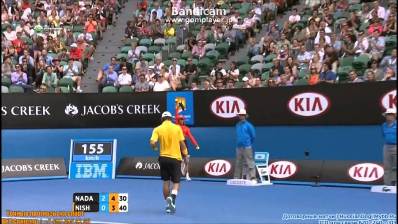 Rafael Nadal vs Kei Nishikori - Australian Open 2014 Highlights R4 part2 【HD】