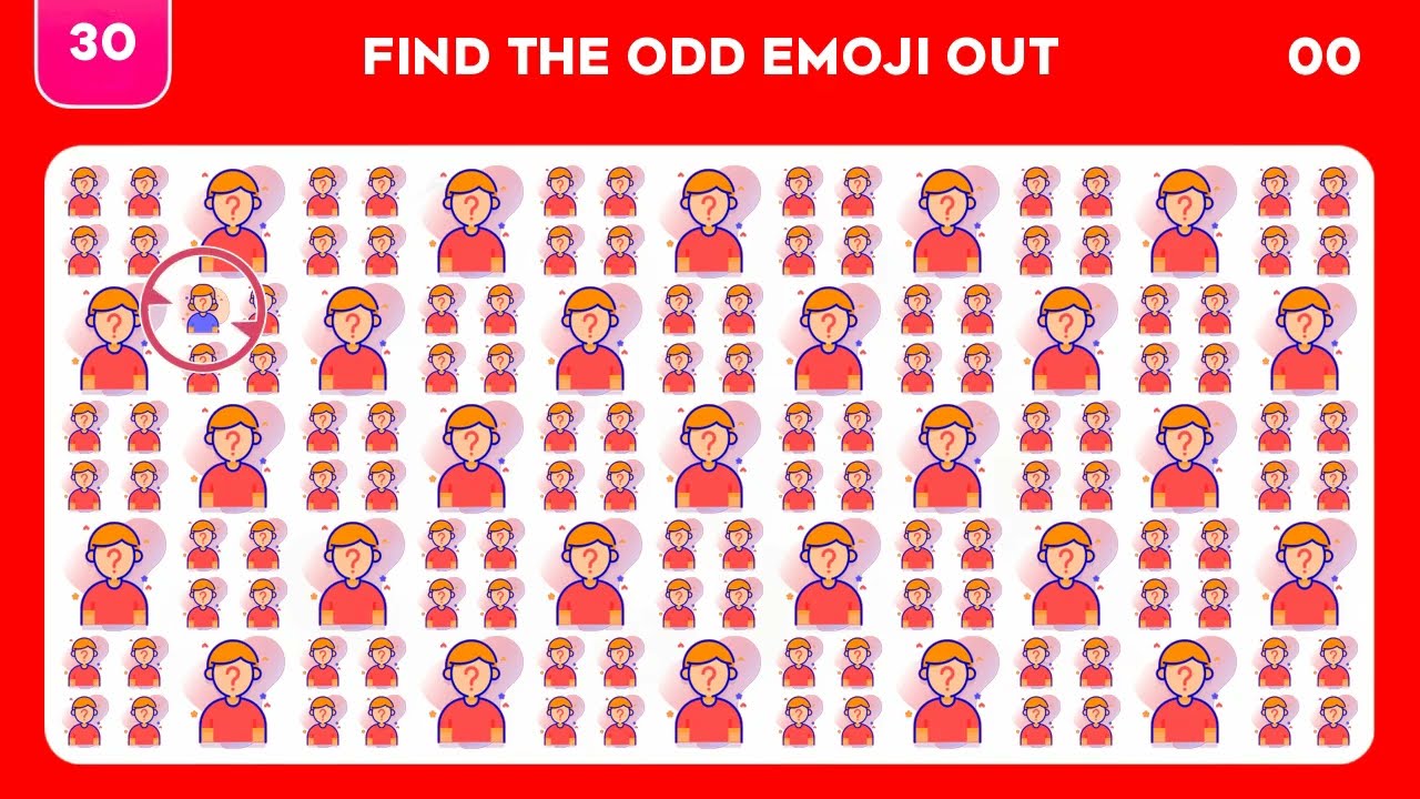 Find The Odd Emoji Out | Emoji Quiz