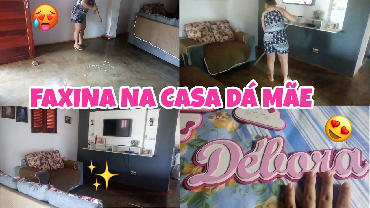 FAXINA SIMPLES NA CASA DÁ MINHA MÃE //🙌❤