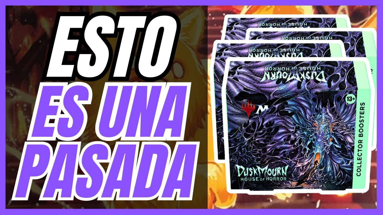 No pensaba que podían salir así. Abrimos Collector de Duskmourn | Magic: The Gathering