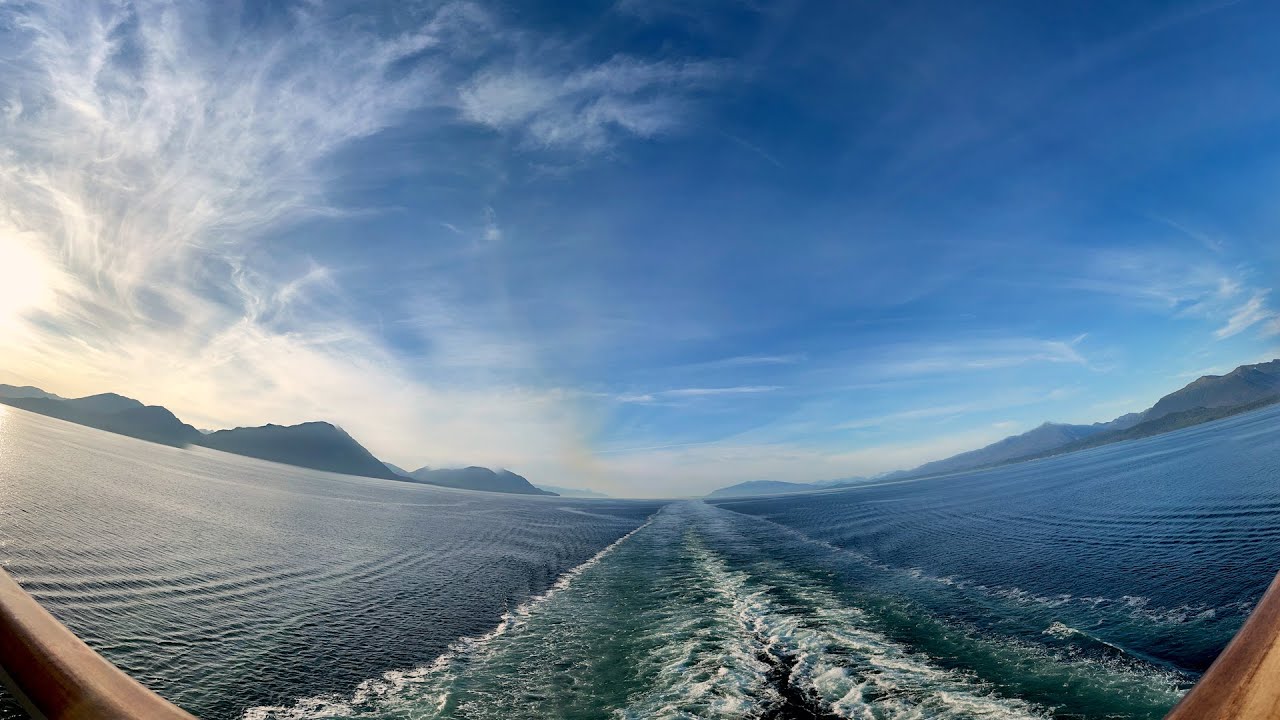 Holland America's Koningsdam Turns Around In Glacier Bay National Park, Alaska