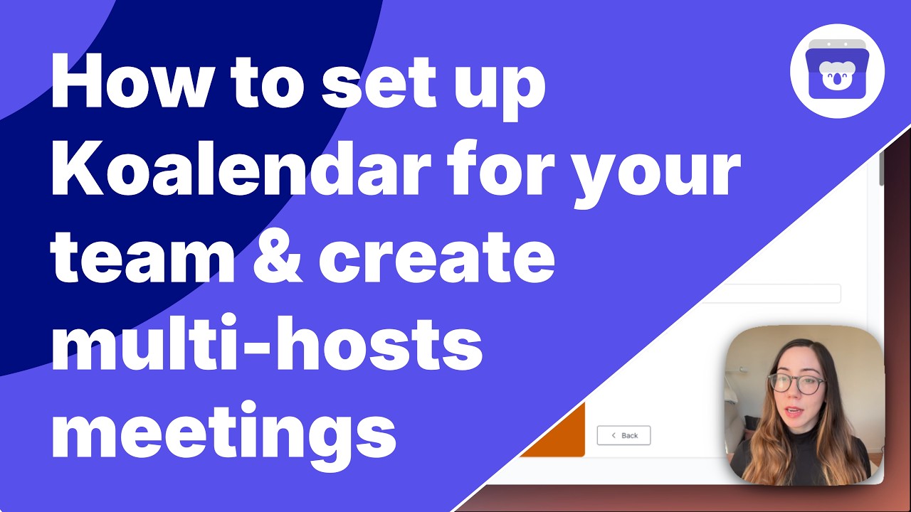 How to set up Koalendar for your team & create multi-hosts meetings