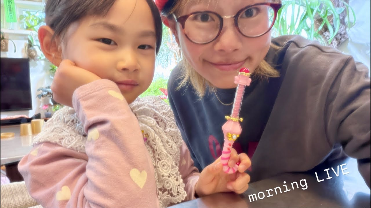 花森さん２月７日morning LIVE withちぃちゃん🩷