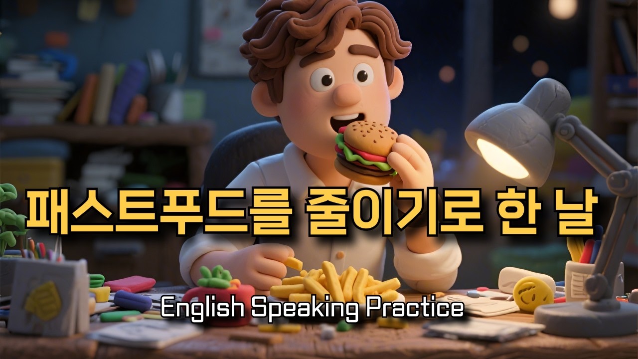 Cutting Down on Fast Food &ndash; 패스트푸드를 줄이기로 한 날