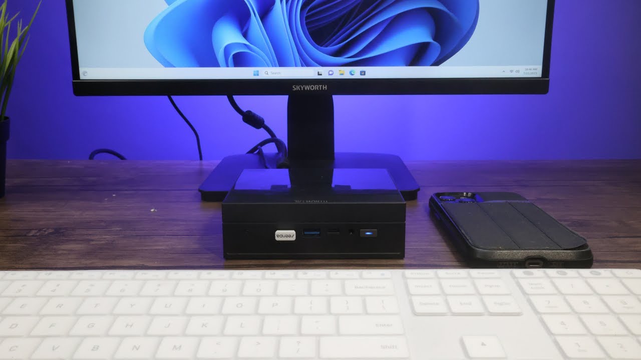 Office and Media Hub Solution |  ALLIWAVA GX55 Mini PC Review