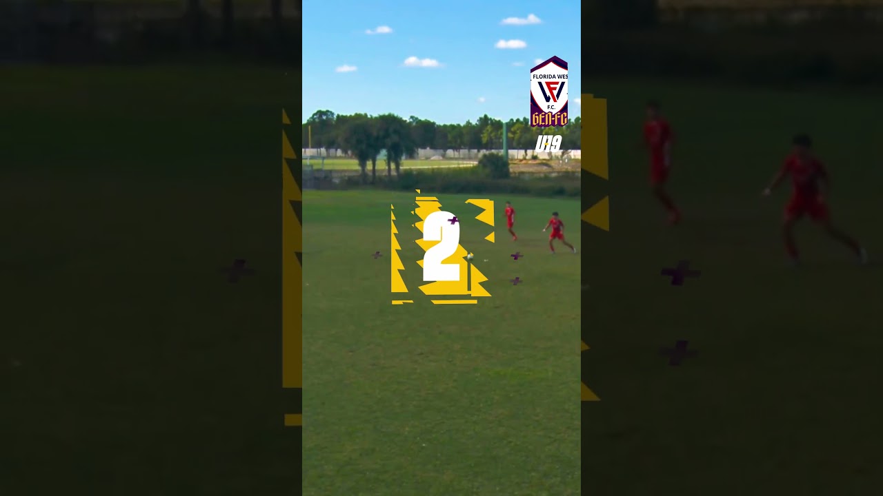 🔥 Top 3 Plays  of Florida West FC U19 (vs Parkland SC U19 – 3–3) ⚽