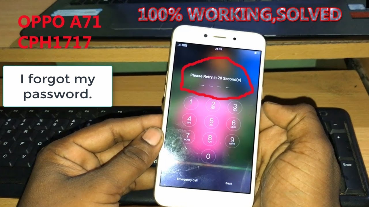 Oppo A71 lock remove easy way 100% working || CPH1717 Software flash,Download