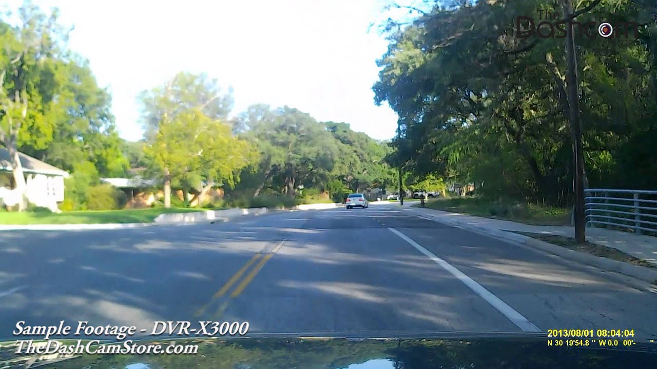 DVR-X3000 Sample Footage - TheDashCamStore.com