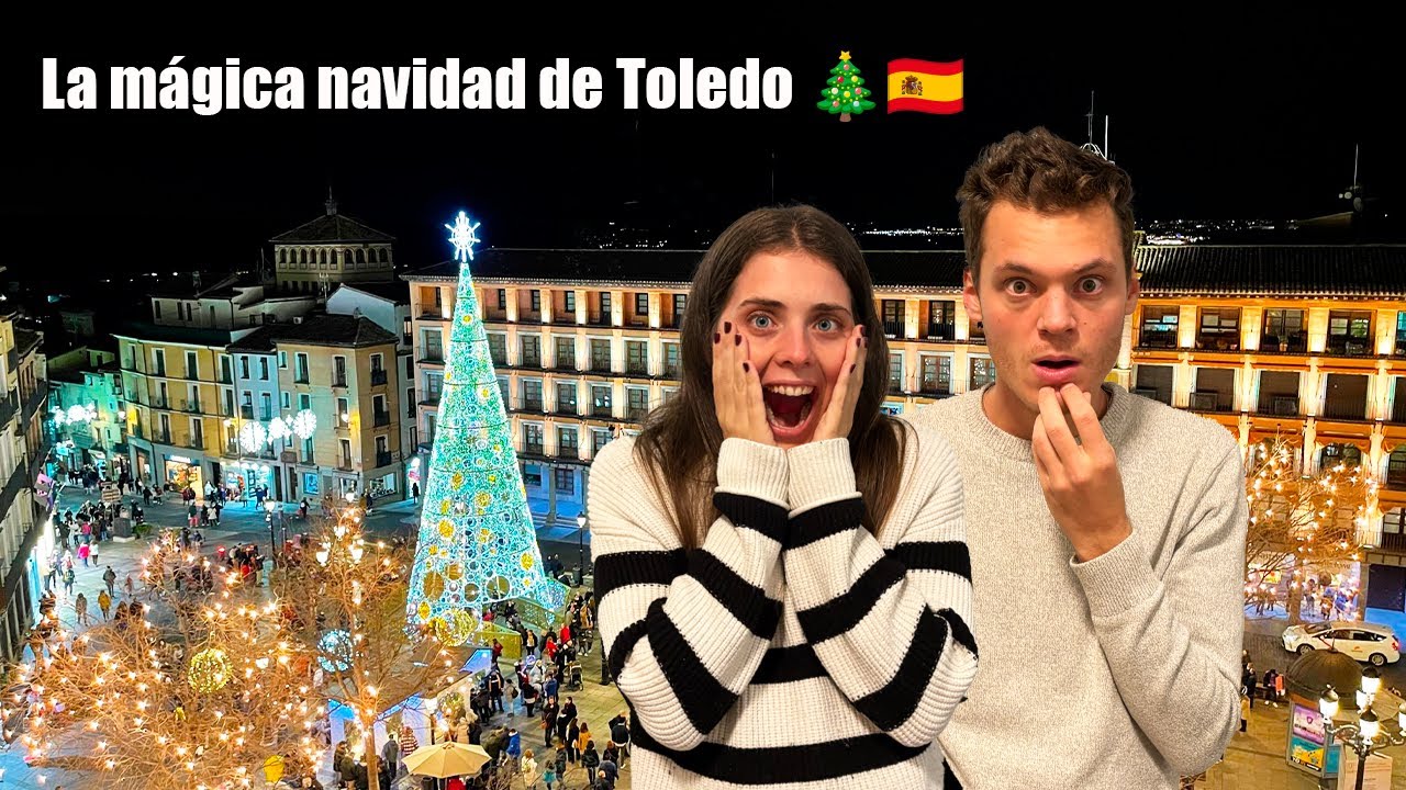 La NAVIDAD en TOLEDO es MEJOR de lo que PENSAMOS | ¿Es la ciudad MAS NAVIDEÑA de ESPAÑA?  🇪🇸🎄