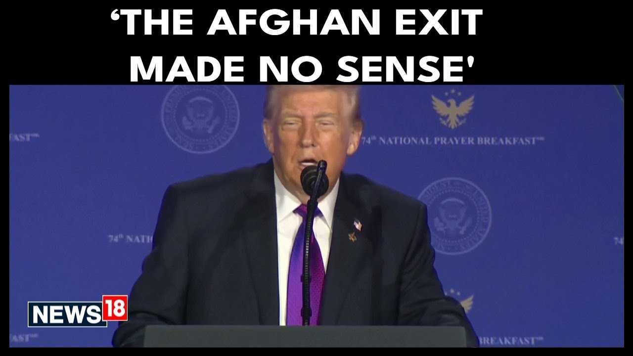 Trump Slams Afghan Exit, Calls Equipment Abandonment Crazy, Vows Bigger Second Term Ahead | N18G