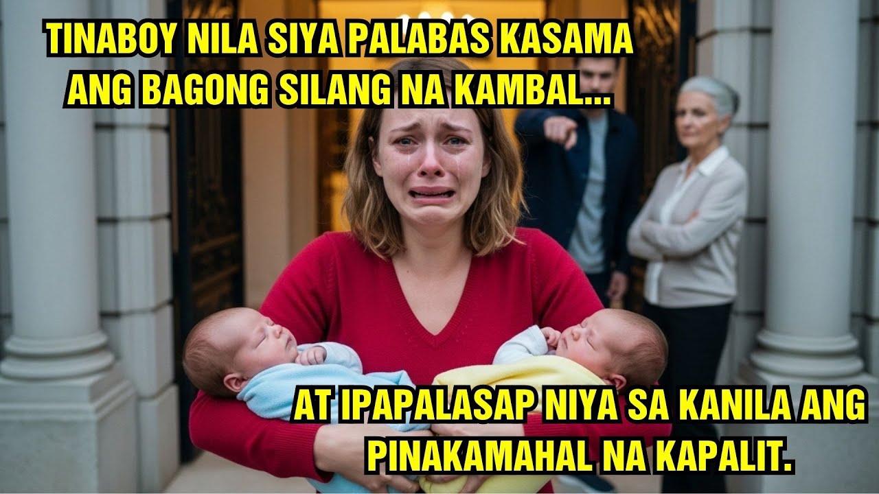 Pinalayas Hatinggabi ng Asawa at Biyenan ang Ina at Kambal—DI ALAM BILYONARYA
