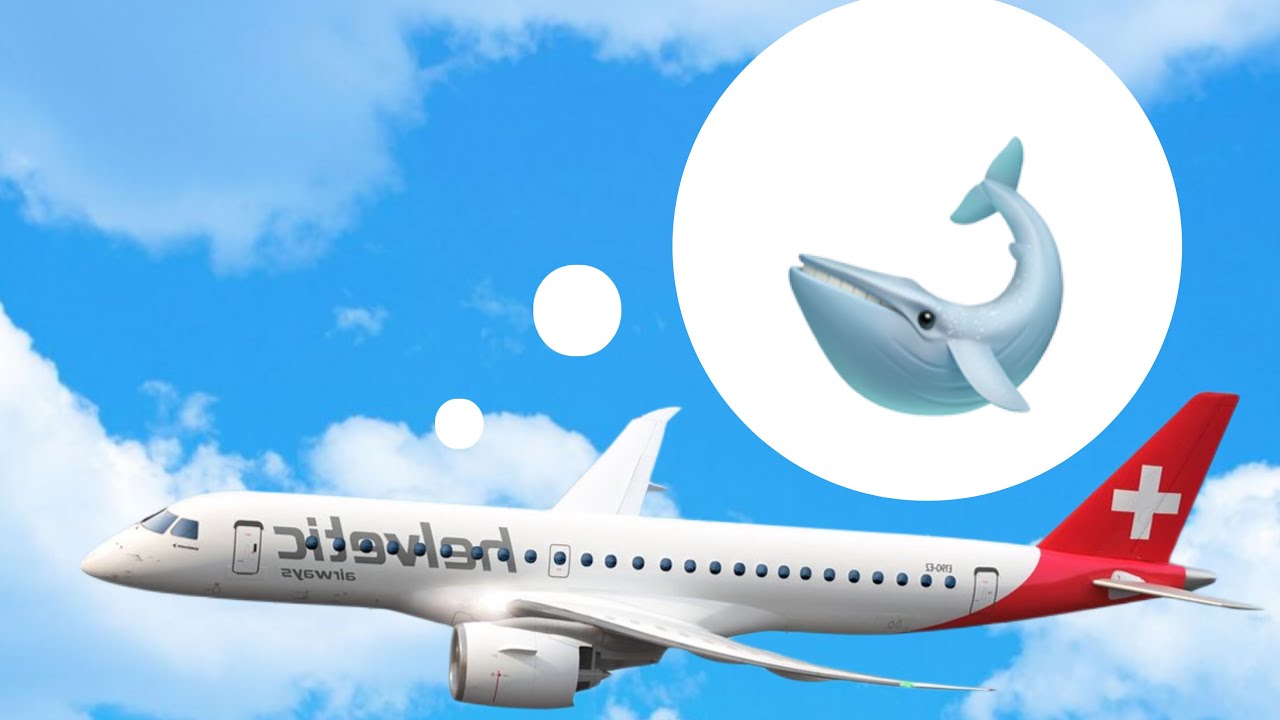 Helvetic Airways Embraer 190-E2 (WHALE NOISE!!!)