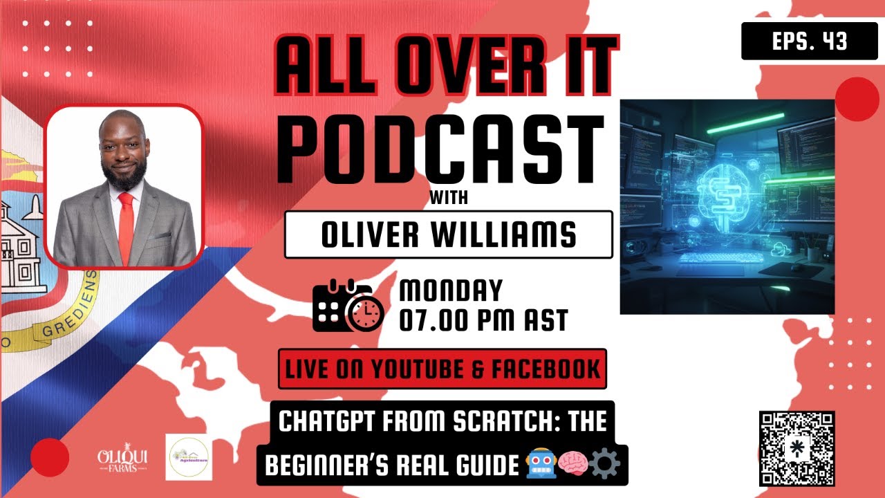 ALL OVER IT PODCAST Episode 43 – ChatGPT From Scratch: The Beginner’s Real Guide 🤖🧠⚙️