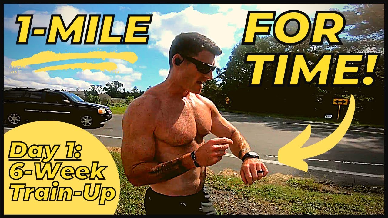 1-Mile Run for Time | Training For a 5-Minute Mile!