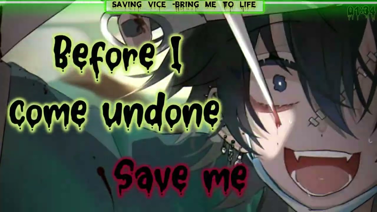 Nightcore - Bring Me To Life (Lyrics)