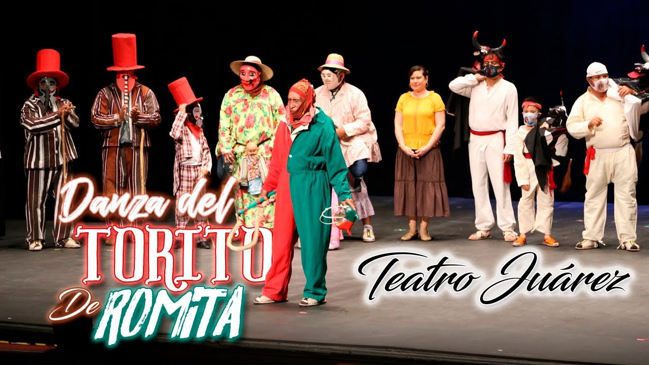 🐂 Danza del Torito de Romita en Teatro Juárez, Gto. | Instituto Estatal de la Cultura de Guanajuato