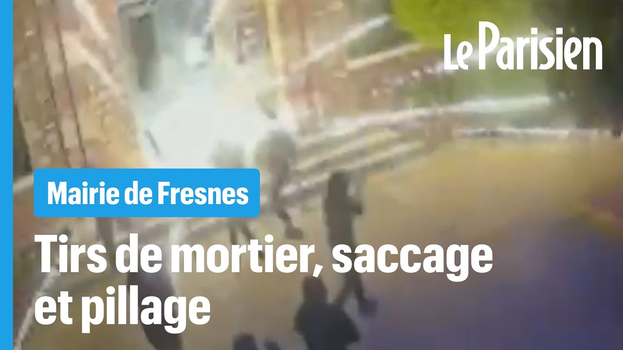 Tirs de mortiers, porte fractur&eacute;e&hellip; La mairie de Fresnes saccag&eacute;e et pill&eacute;e dans la nuit