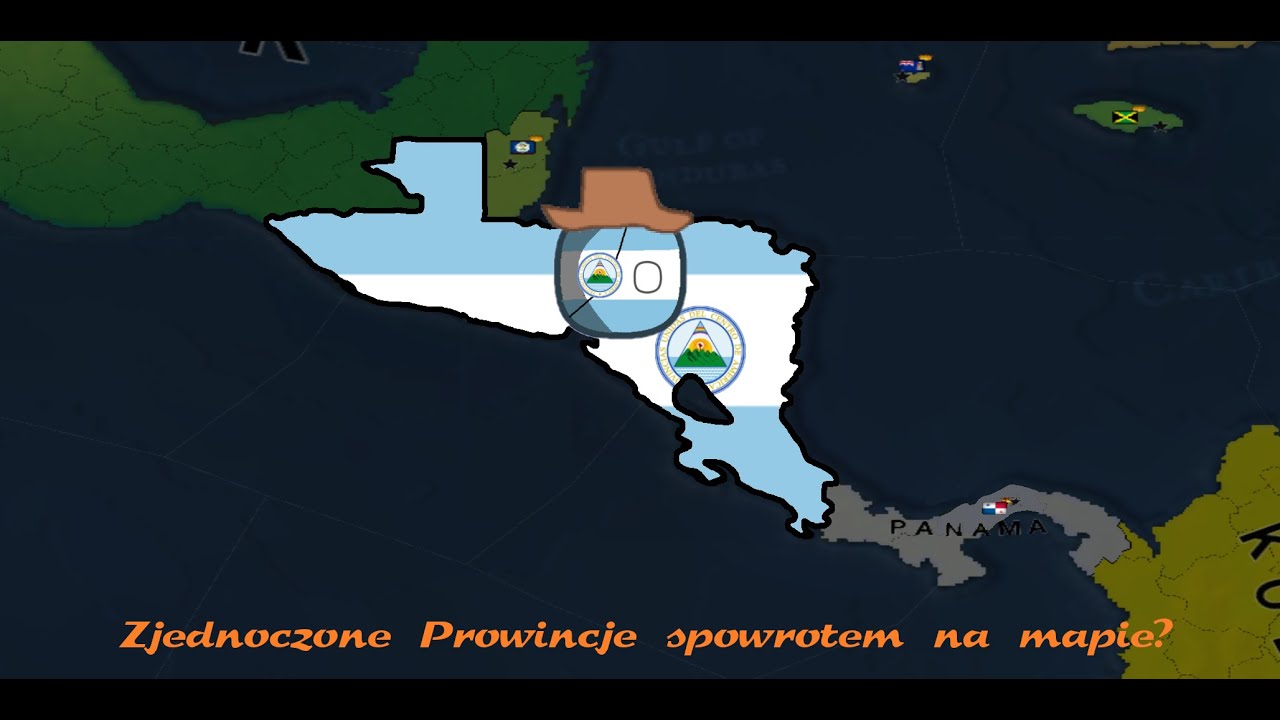 Przywróciłem Zjednoczone Prowincje Ameryki Środkowej - Aoh2