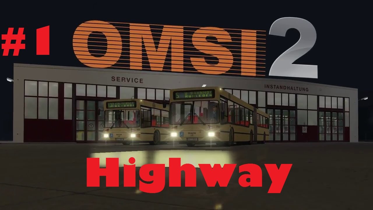 Omsi 2 - Highway map | Man D89 ZF | New Haven - Hartford East
